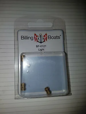 BILLING BOATS - BF-0121 Stern Light (4) 5 X 8mm BRAND NEW Brass • $11