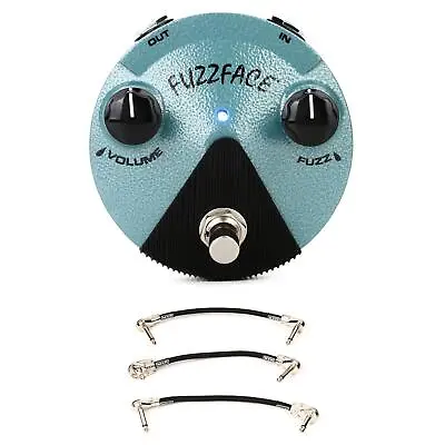 Dunlop FFM3 Jimi Hendrix Fuzz Face Mini Pedal With Patch Cables • $178