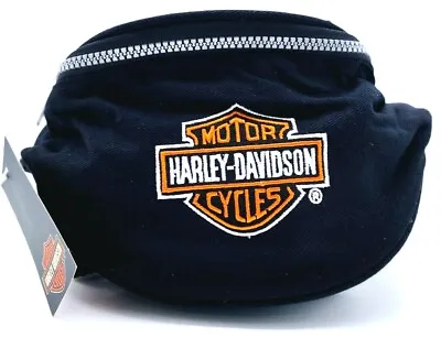 Harley-Davidson® Black Bar & Shield Adjustable Fanny Pack Belt Bag Unisex • $19.99