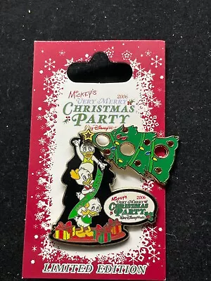 Disney Pin - WDW - Mickey's Very Merry Christmas Party 2006 - Nephews 51498 LE • $18.99