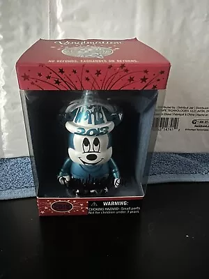 Disney VINYLMATION 2013 Poster Art Series June Blue Mickey Mouse Signed ByArtist • $10