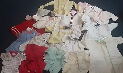 Big Lot Authentic Vintage Baby Kids Girls Boys Clothing Dress Shirt Sweater • $51.27