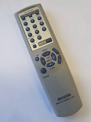 £34.99 • Buy Brand New,genuine,original,aiwa Rc-zas01 Remote Control,for Cd Radio Player.