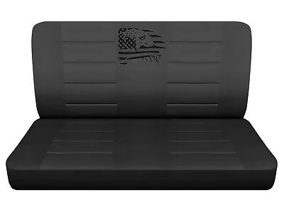 Truck Seat Covers Fits Ford F 100 1953-1978 Eagle Flag On Grey Covers • $89.99