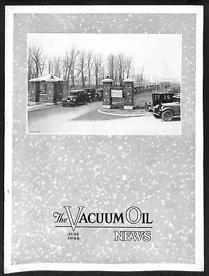 Vacuum Oil News Mobiloil Mobil Oil Gargoyle June 1928 16pp. Scarce VGC • $29.99