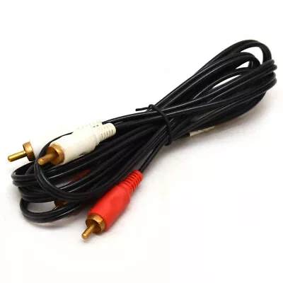 Jensen Audio Boat Stereo Cable JCAV6 | Rinker RCA 6 FT Black Red White • $6.99