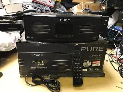 Pure Avanti FlowDAB FM Digital Radio Tuner IPod Dock - No Power - Spares • £39.99