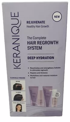 Keranique Hair Regrowth System Kit Deep Hydration Exp 11/2024 New *Read • $24.99