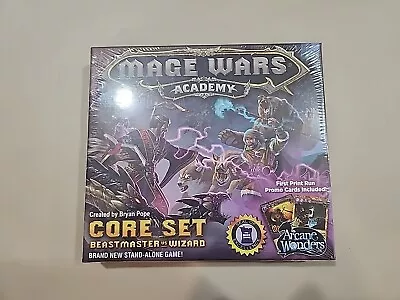 Mage Wars Academy Core Set Beastmaster Vs Wizard Arcane Wonders  New  • $10