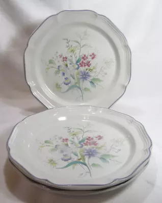 Mikasa Japan French Countryside LIGHT HEARTED Three (3) Dinner Plates GC • $42