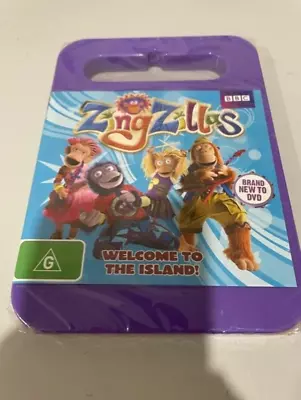 ZINGZILLAS Welcome To The Island Region 4 DVD BBC Zing Zillas Brand New T300 • £21.64