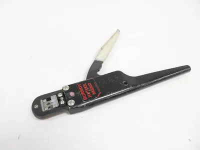 $72.50 • Buy Burndy Hytool M8nd Ratchet Hand Crimp Tool With N16rt-24 Die