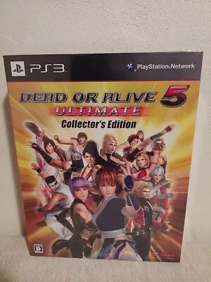 Dead Or Alive 5 Ultimate Collector's Edition (PS3) Brand New Factory Sealed • $699.95