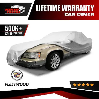 Cadillac Fleetwood 4 Layer Car Cover Fitted Outdoor Water Proof Rain Sun Dust • $50.95