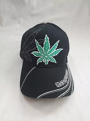 Marijuanna Leaf Strapback Hat Cap • $9.95