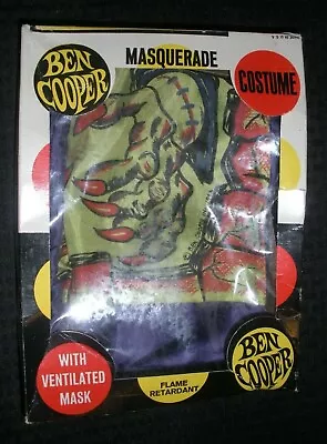 Vintage THE MONSTER Ben Cooper Halloween Costume LARGE 12-14 NO Mask In Box • $149.25