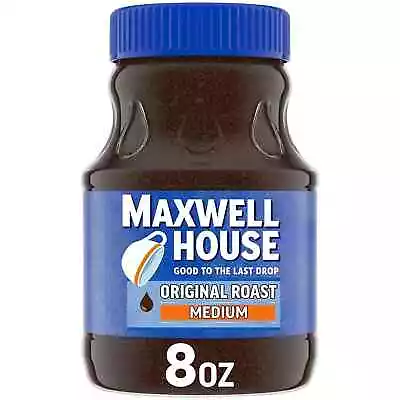 Maxwell House The Original Roast Instant Coffee (8 Oz Jar) - NEW - FASTSHIPPING! • $7.98