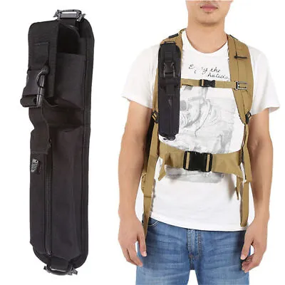 Tactical Backpack Shoulder Strap Bag Molle Accessory Outdoor Tool Pouch • $10.49