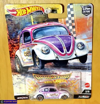 Hot Wheels Volkswagen Beetle Bug [Drag Strip] Premium 2023 - New/VHTF [E-808] • $22