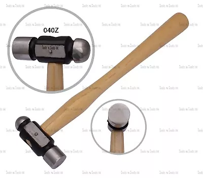 QUALITY BALL PEEN HAMMER 4 Oz METAL WORK FORMING JEWELLERY MAKING HOBBY & CRAFTS • £8.09