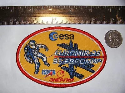 Soyuz TM-22 Mir 20 Euromir 95 Patch ESA PKA • $3