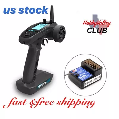 FlySky FS-GT5 2.4G 6CH AFHDS RC Transmitter With FS-BS6 Receiver For RC Car • $72.95