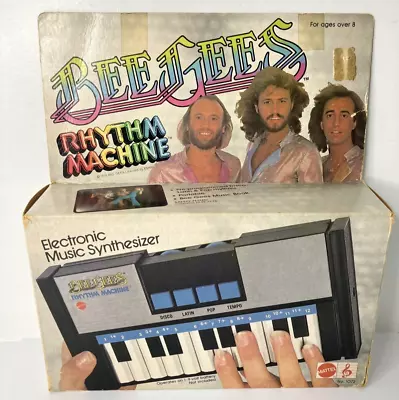 VTG 1978 Bee Gees Rhythm Machine Mini Electronic Synthesizer Mattel Disco Works • $203.80