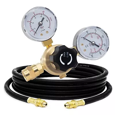 RX WELD Argon Regulators Gauges Gas Welding Regulator For MIG And TIG CGA58... • $40.39