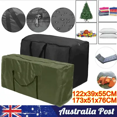 Waterproof Extra Large Storage Bags Outdoor Christmas Xmas Tree Cushion Bags AU • $19.41