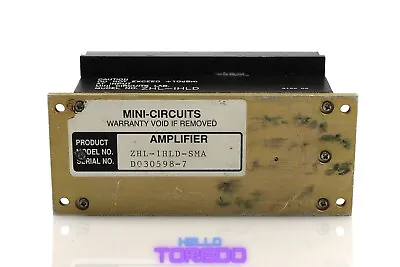 $112.49 • Buy MINI-CIRCUITS RF AMPLIFIER ZHL-1HLD-SMA A1s3b1