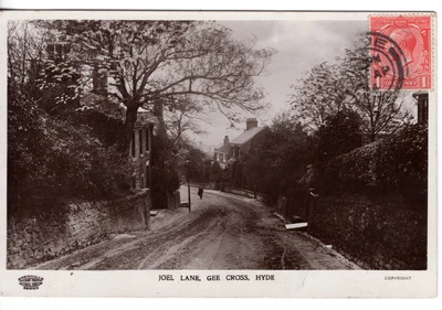 £5 • Buy 1914 RPPC Joel Lane, Gee Cross, HYDE, Cheshire