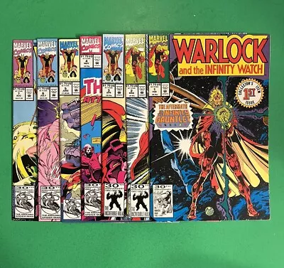 Warlock And The Infinity Watch #1-7 1st Team Appearance Judgment! Marvel 1992 🔥 • $6.99