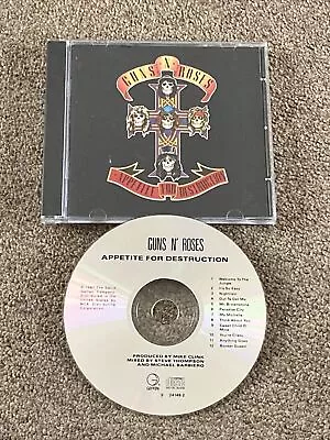 £0.99 • Buy GUNS N’ ROSES Appetite For Destruction CD AXL SLASH DUFF IZZY Paradise City