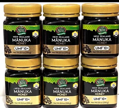 6 PK Mother Earth 100% New Zealand Manuka Honey UMF 10+ 8.8oz ‼️ Free Shipping🔥 • $66.75