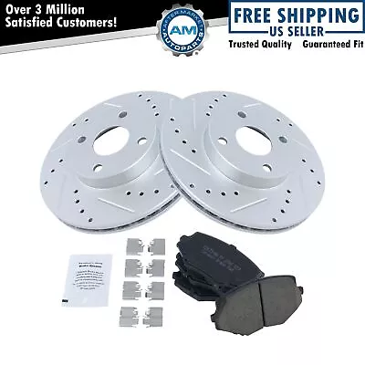 Front Ceramic Brake Pad & Performance Rotor Kit For 94-05 Mazda Miata • $100.42