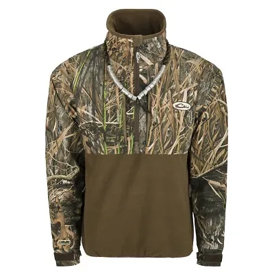 Drake Waterfowl MST Guardian Eqwader Flex Fleece 1/4 Zip Jacket CHOOSE SIZE/CAMO • $99.99