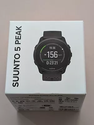 Suunto 5 Peak GPS Watch- Black • $61