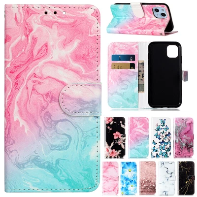 $14.89 • Buy For OPPO Reno 8 A17 A57 A96 A77 A54 5G Patterned Flip Leather Wallet Case Cover