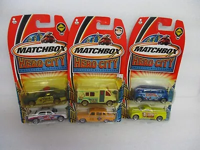 Matchbox China Superfast 2002 Hero City Lot Of 6 Service Lot #1 Carded • $2.95