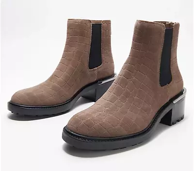 Vince Camuto Suede  Chelsea Boots - Kelivena Women’s Sable 10 New • $49.99