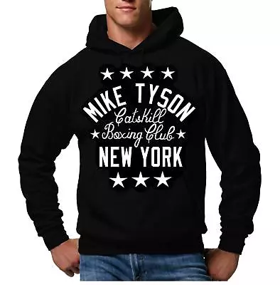 $32.50 • Buy Mike Tyson Catskill New York Boxing Boxer Club Pullover Hoodie Hooded Sweatshirt