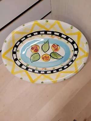 Vicki Carroll Oval Platter • $48