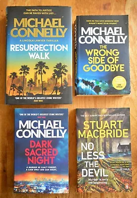 Michael Connelly - Resurrection Walk (H/back) + Three Additional Novels • £3