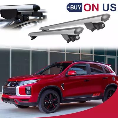 New Flush Mount Roof Rail Cross Bars Fits Mitsubishi OUTLANDER SPORT 2011-2023 • $100