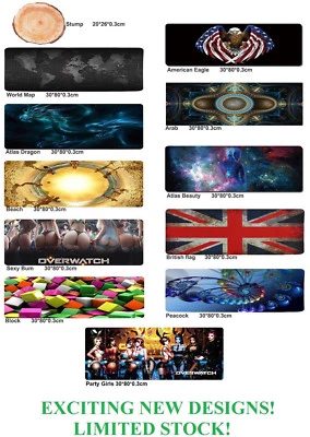 $12 • Buy 80cm Large Stylish Mouse Keyboard Pad Mousepad Mat PC Desktop Laptop Notebook