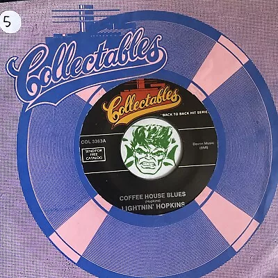 Lightnin' Hopkins - Coffee House Blues (7  Single) • £5