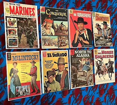Nice Little John Wayne Comic Book Collection. 1953-1962. 8 Different Issues • $500
