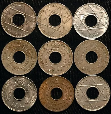 £2.49 • Buy British West Africa 1/10 Penny 1908-1954 Choose Your Dates (T31)
