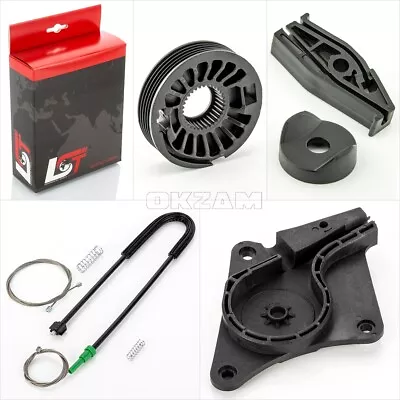 $37.76 • Buy Window Regulator Repair Kit Rear Left Inc Motor Cover For Vw New Beetle Cabrio