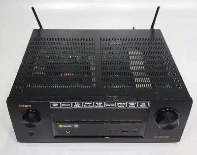 Denon AVR-X3100W 7.2AV Receiver Wi Fi Dolby W BUNDLE Remote GREAT PRICE! TESTED! • $250